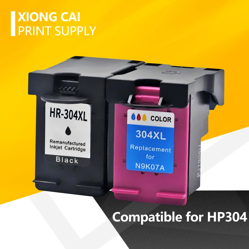 Картридж с чернилами HP 304XL совместимый для Deskjet 2620/2630/2632/2634/3720/3730/3732/3733/3735 Envy