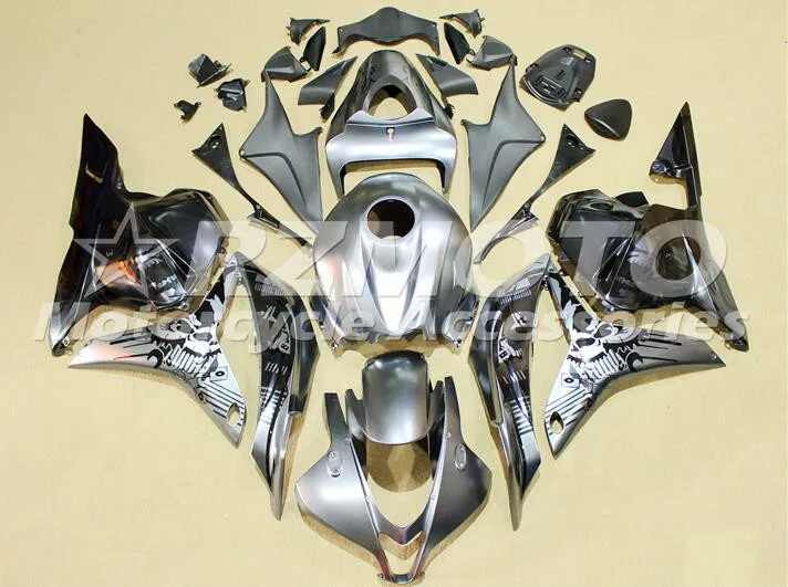 

New ABS Motorcycle whole Fairings kit Fit For Honda CBR600RR F5 2009 2010 2011 2012 09 10 11 12 Custom free gray