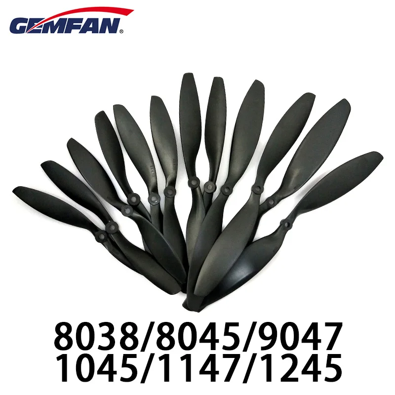 

1 пара Gemfan каждого размера углеродный нейлоновый Propeller CW/CCW Blade Prop EPP для радиоуправляемого квадрокоптера