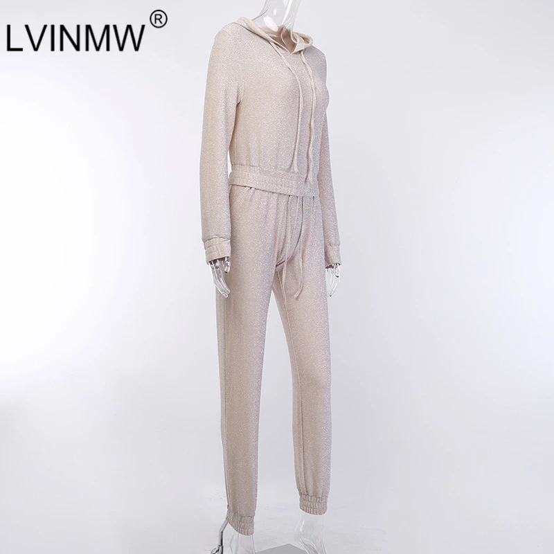 LVINMW сексуальный Золотой блестящий Светоотражающий Комплект из 2 предметов с