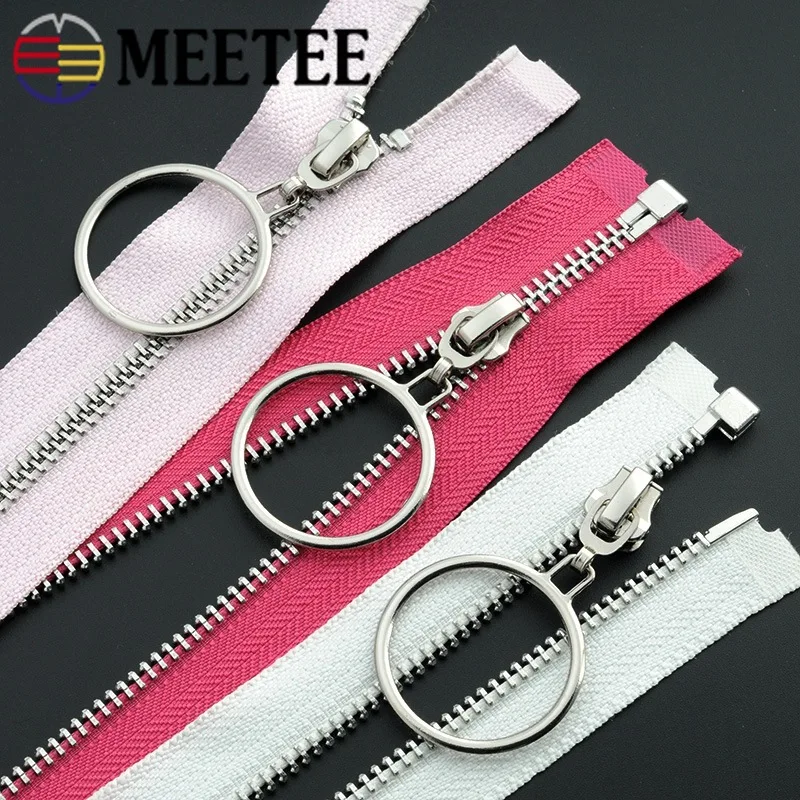 Золотистая серебристая черная молния с уплотнительным кольцом 5 #85 см Новая