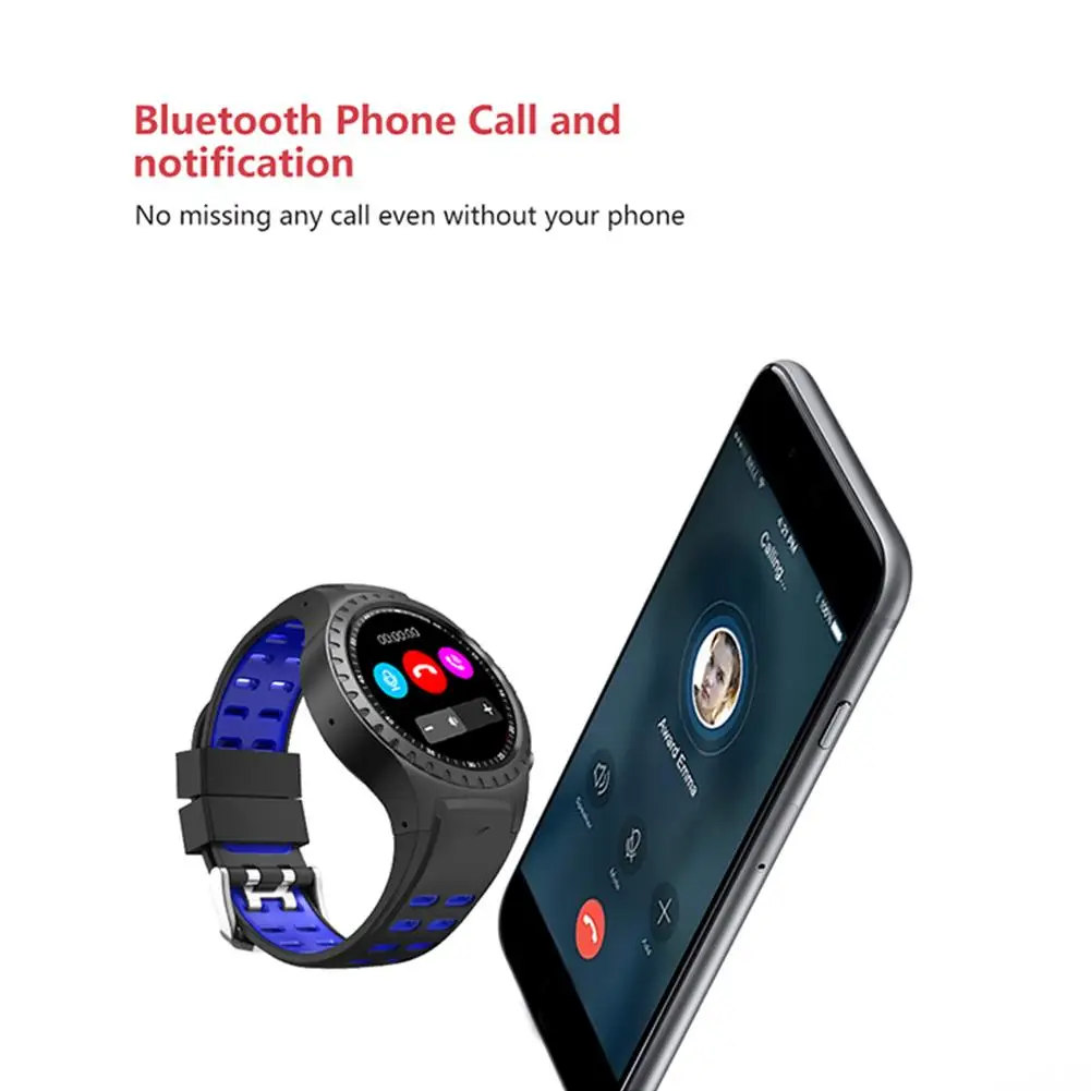 

IP65 Waterproof SMA-M1 MTK2503A-ARM7 Chip Smart Watch Bluetooth Call Multi-Sports Mode Compass 1.3 Inch Sport Watch