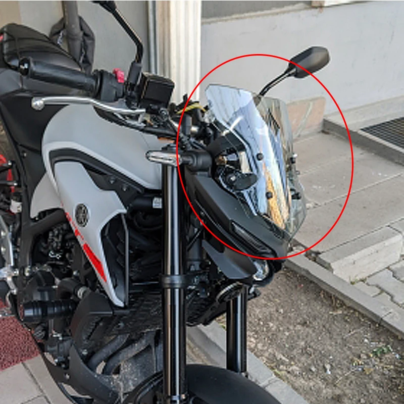 Защита на лобовое стекло для мотоцикла Yamaha MT-03 MT 03 2020 2021 с кронштейном yamaha mt03 |