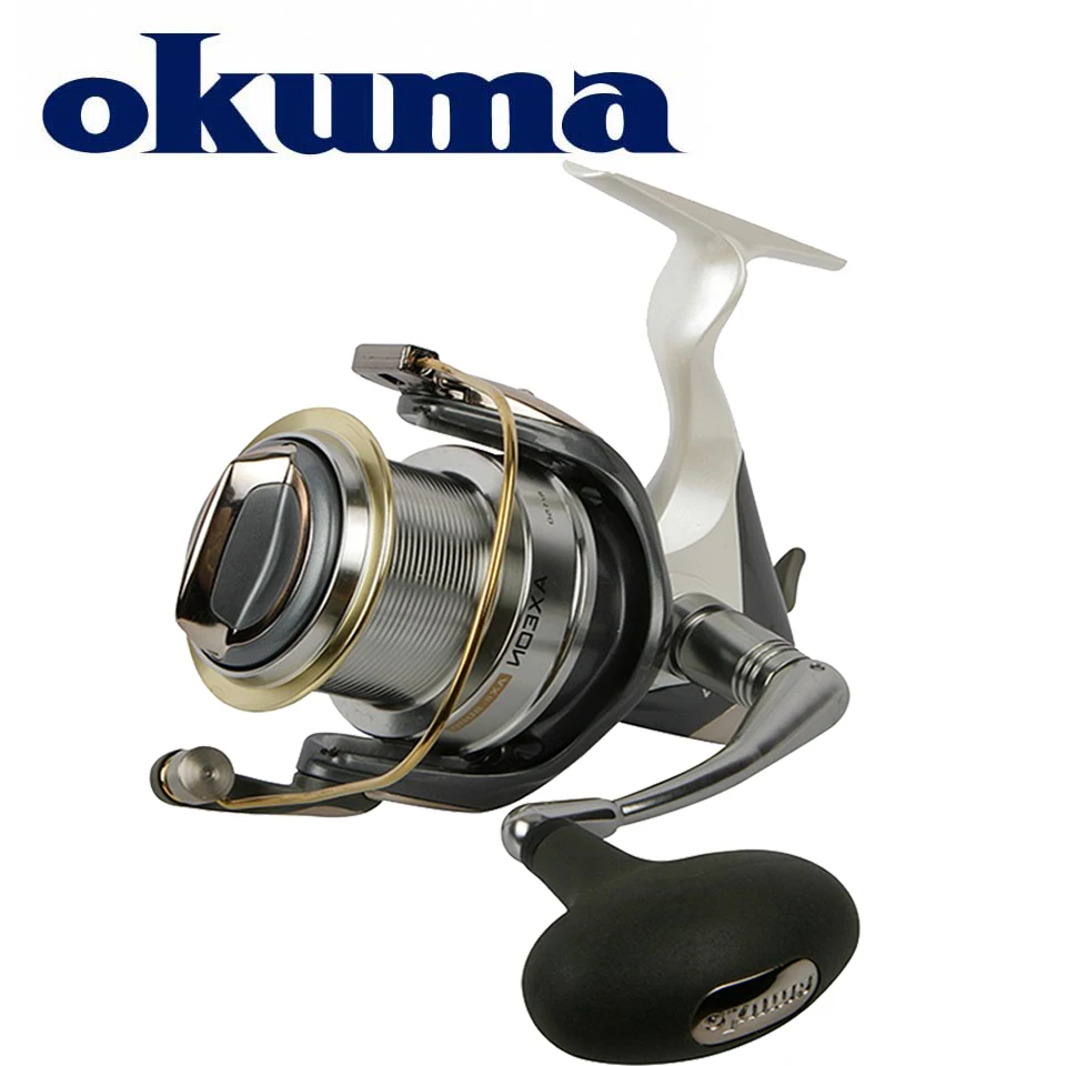 OKUMA AXII SURF Reel Spinning Fishing Reel 8000/1000/14000 SeaWater Fishing Reel 16.9-19.7KG Power 9+1BB 3.8:1/4.5:1 Ratio