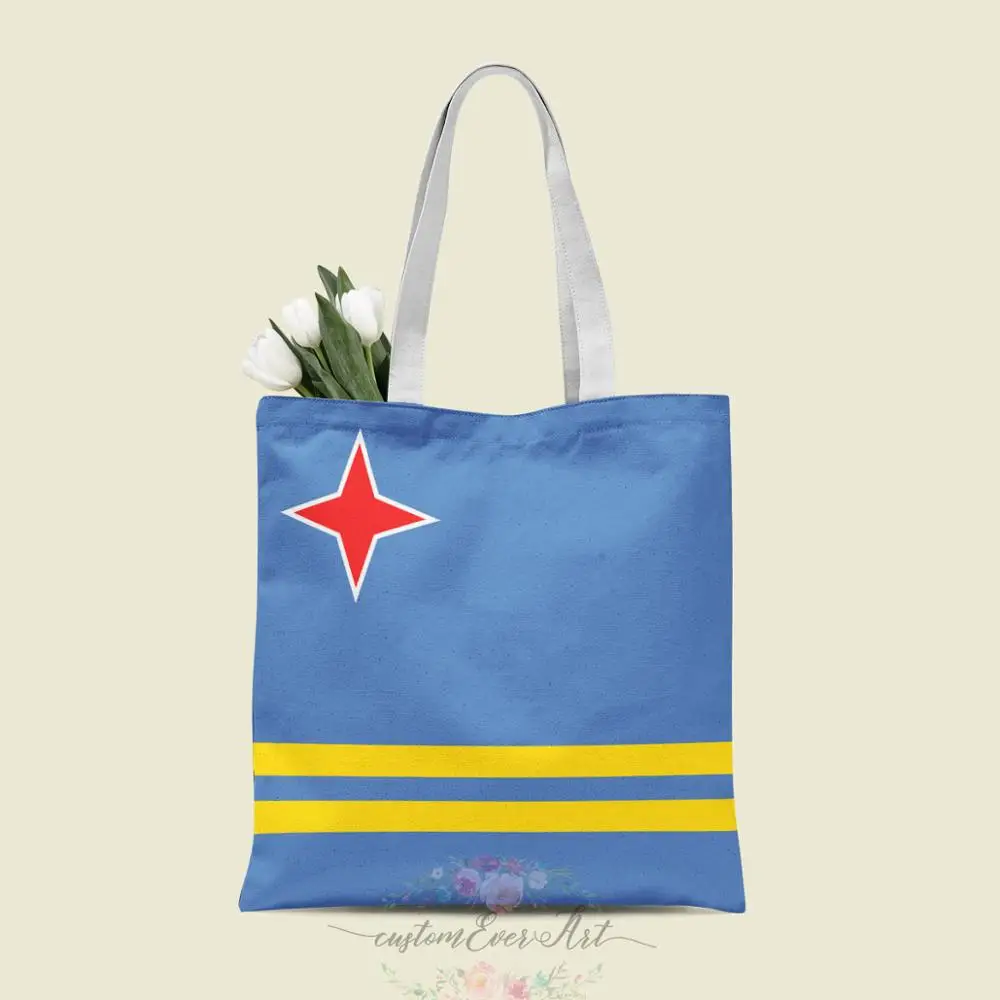 

Aruba tote bag custom canvas tote bags for women for teacher Birthday Bags Gift Bag personalized gifts