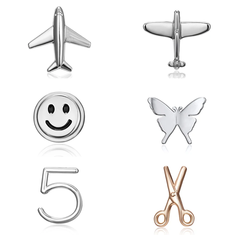 Belleper серебро Цвет сплав металлическая брошь самолёт Симпатичные броши в виде