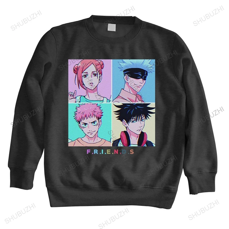

Jujutsu Kaisen hoodies Men Japanese Anime Tops Unisex Male drop shipping men autumn sweatshirt