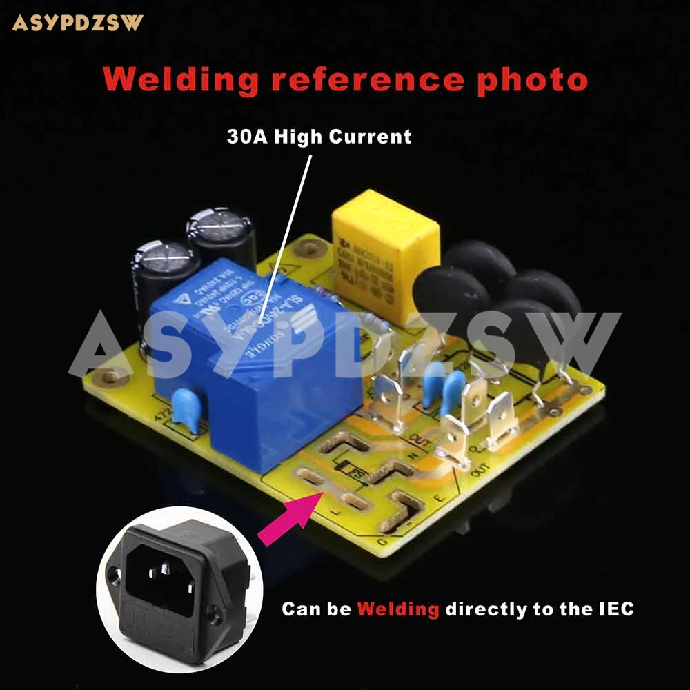 Высокомощная мягкая стартовая плата 30 А 250 В переменного тока Противоударная