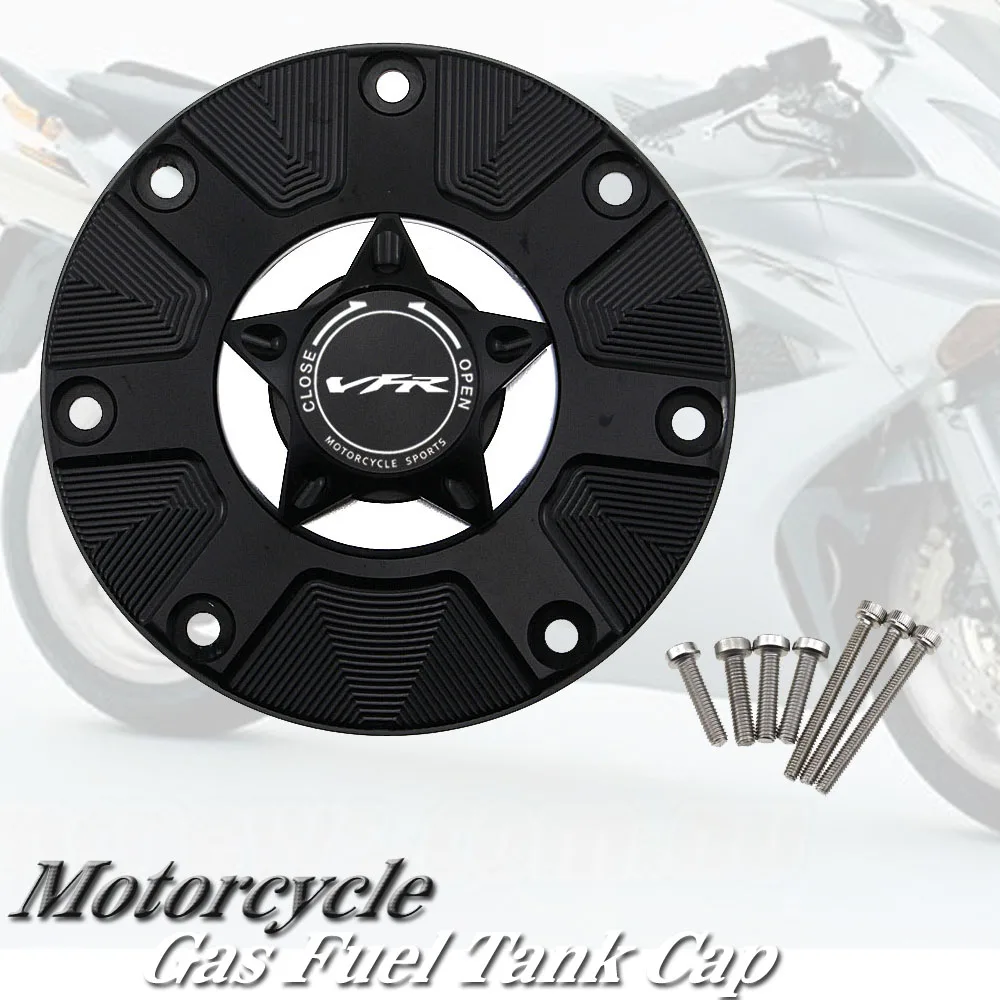 Крышка бензобака для HONDA VFR800/X VFR750 VFR1200X/F VFR 800 быстросъемная мотоцикла CNC|Накладки и
