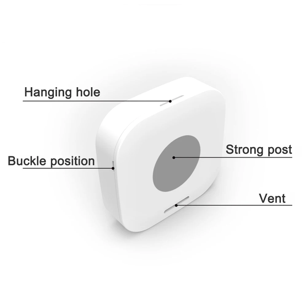 Цифровой мини Термометр Гигрометр с ЖК дисплеем внутренний и наружный датчик