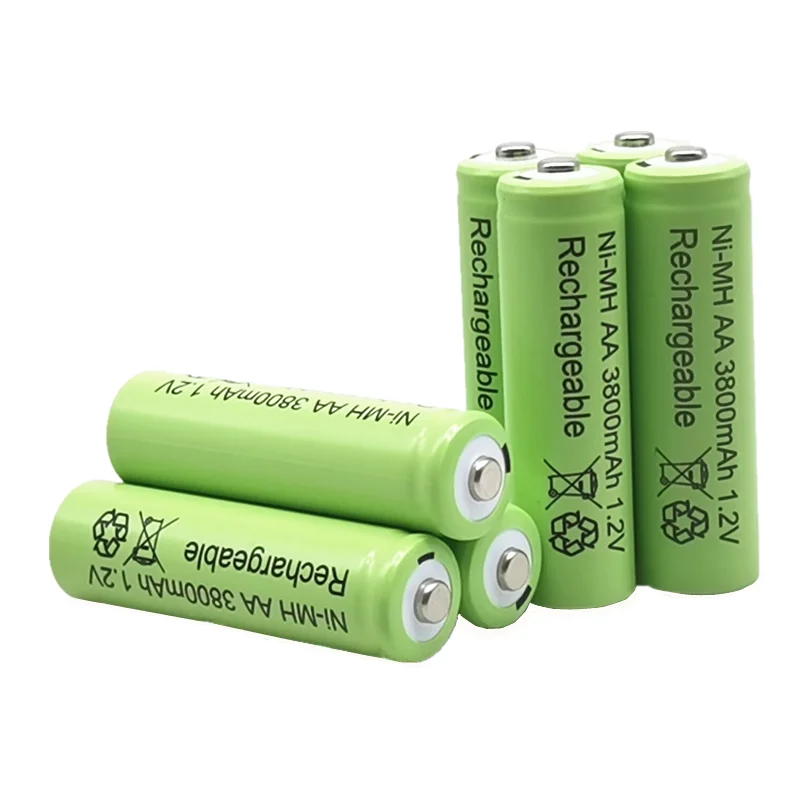

100% Original AA 3800 mAh 1.2 V Quality rechargeable battery AA 3800 mAh Ni-MH rechargeable 1.2 V 2A battery