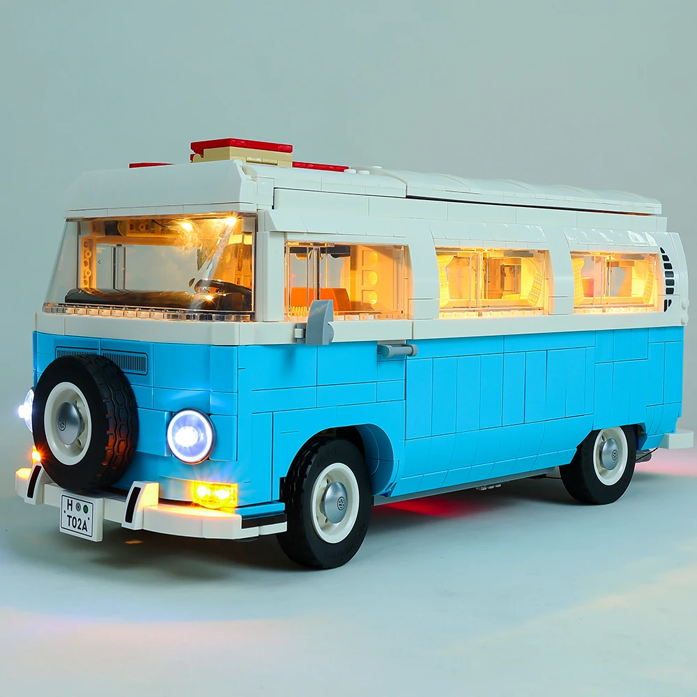 Светильник кой для коллекции 10279 года серия Creator Volkswagen T2 RV Van VW игрушки сделай сам