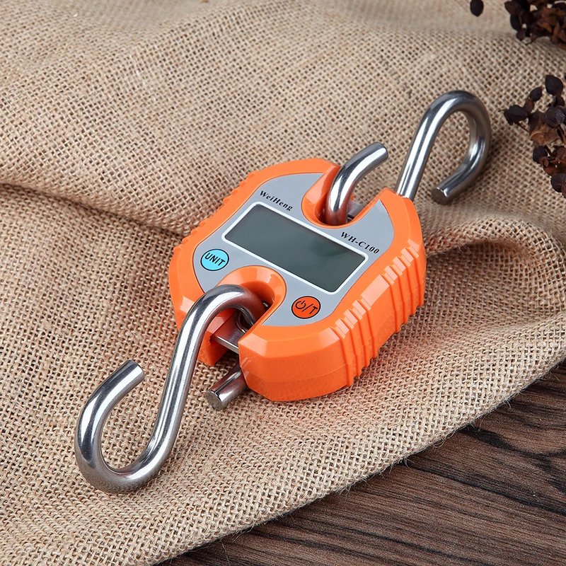 Электронные портативные цифровые мини-весы 150 кг/фунта ЖК-дисплей весы для багажа