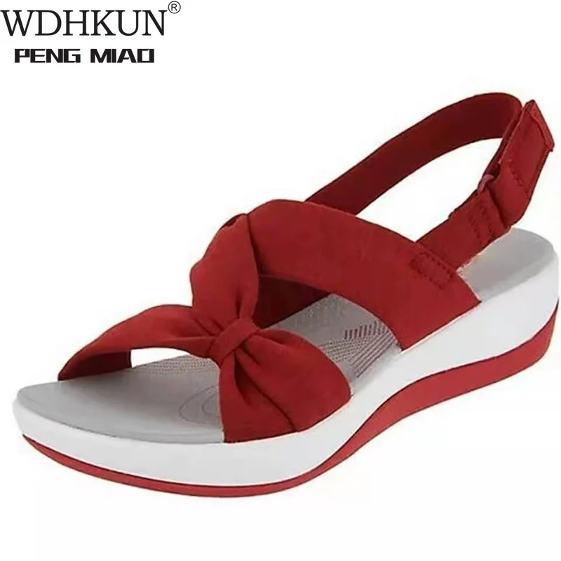 

Сандалии женские пляжные с пряжкой, босоножки на толстой подошве, модная повседневная обувь, лето 2021