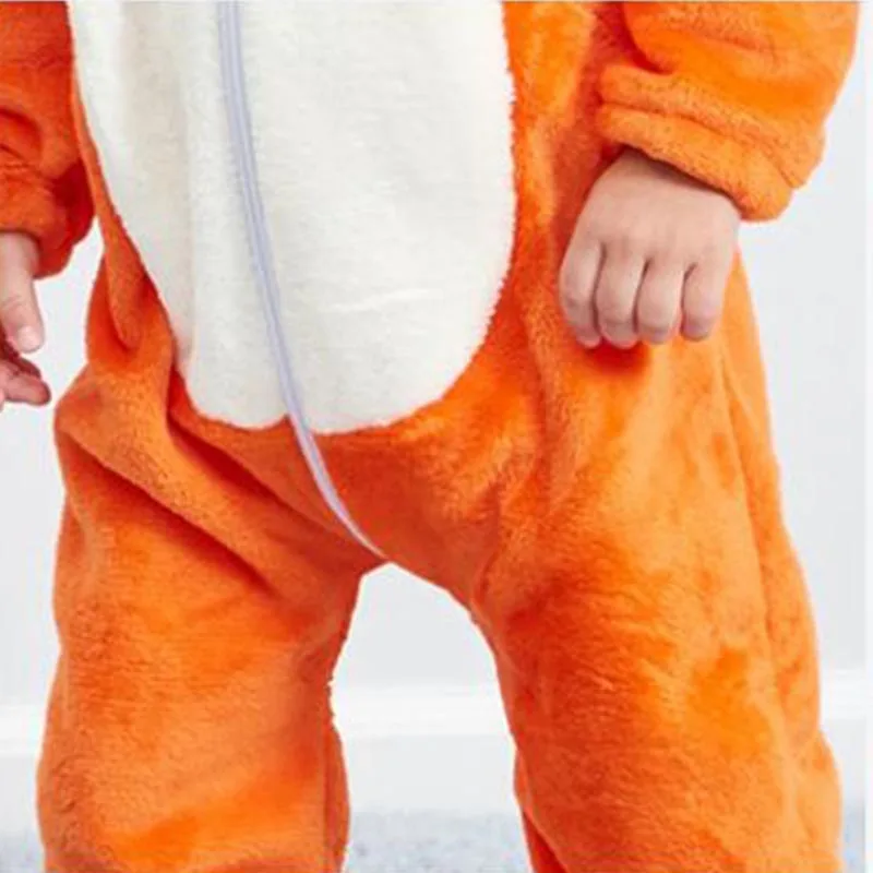 Новая одежда для новорожденных/малышей осень-зима Детский комбинезон с принтом