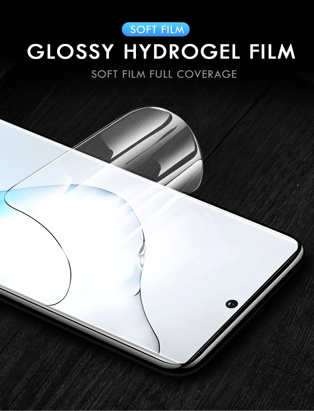 Передняя+ задняя защитная пленка для samsung Note 10 гелевая 3D Защитная пленка для экрана Galaxy Note 10 Plus 10+ 5G TPU Гидрогелевая пленка