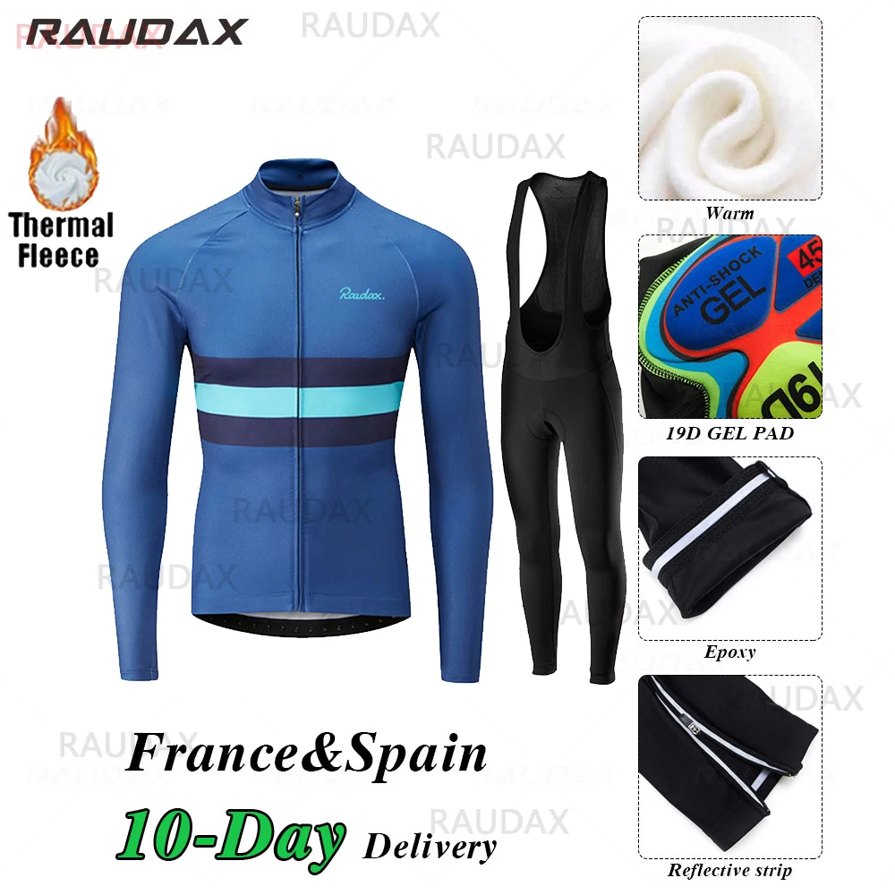 2020 Мужская зимняя одежда для велоспорта Теплая Флисовая с длинными рукавами