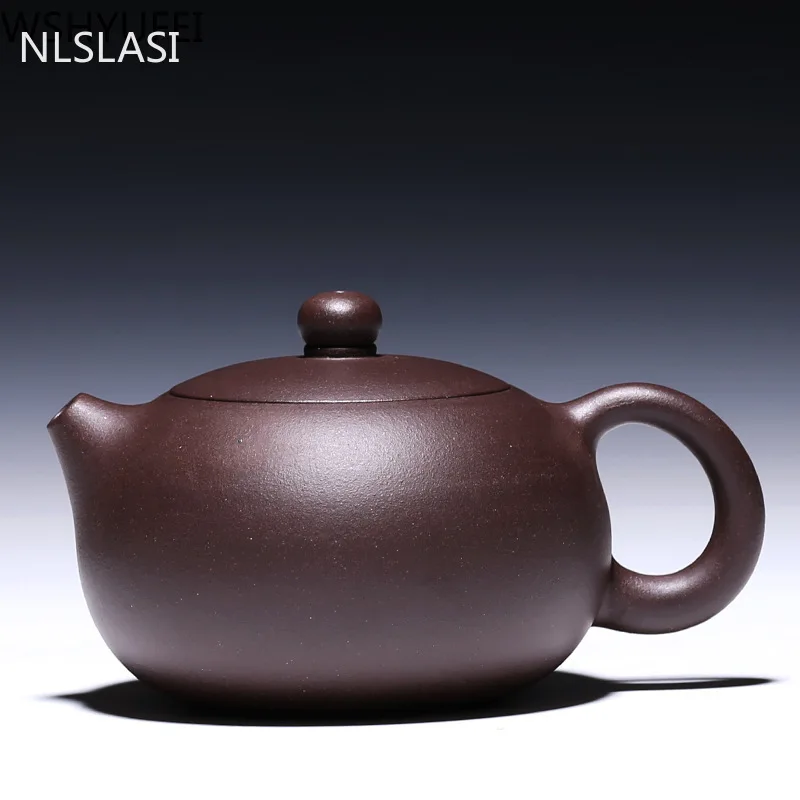 

Handmade Chinese tea set ore purple clay purple teapot Xi Shi pot home gift Tea set tea set 250ml purple sand teapot