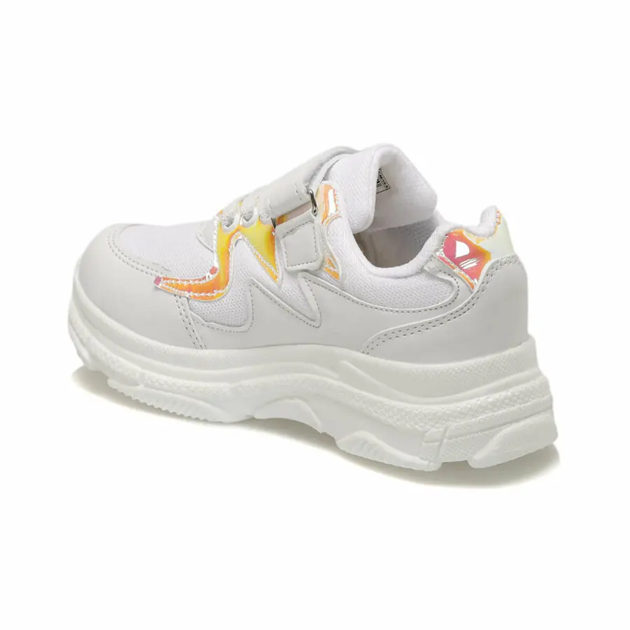 

Kids Sneakers I Cool Holly White Girl Walking Shoes