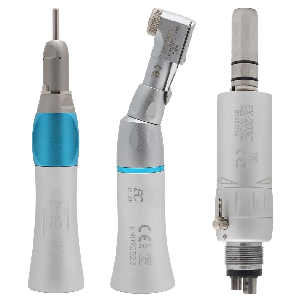 EX203C Стоматологическая низкой Скорость набор наконечников Мидвест 4 отверстия M4