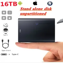 HDD 8TB External Solid State Drive 16TB Storage Device Hard Drive 12TB Computer Portable USB3.0 SSD Mobile Hard Drive dysk ssd