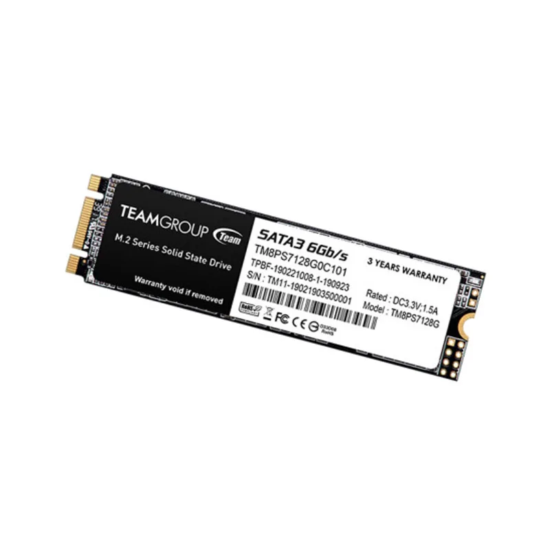 TEAMGROUP MS30 Внутренний твердотельный накопитель 256 ГБ с SLC Cache 3D NAND TLC M.2 2280 SATA III |