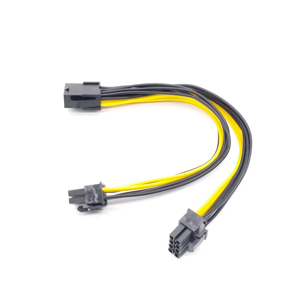 Кабель питания для материнской платы 12 В 8 контактов гнездо на двойной 4 + контакта