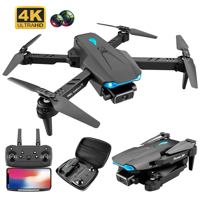 

Квадрокоптер S89 Pro складной с HD-камерой, Wi-Fi, Fpv