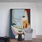 Картина на холсте с рисунком, минималистичные настенные картины Пикассо для гостиной, скандинавский домашний декор