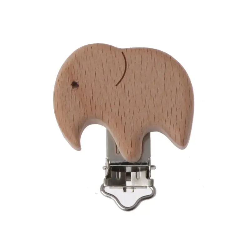 8 Стиль прекрасный деревянные соски с цепочкой натуральную древесину бука