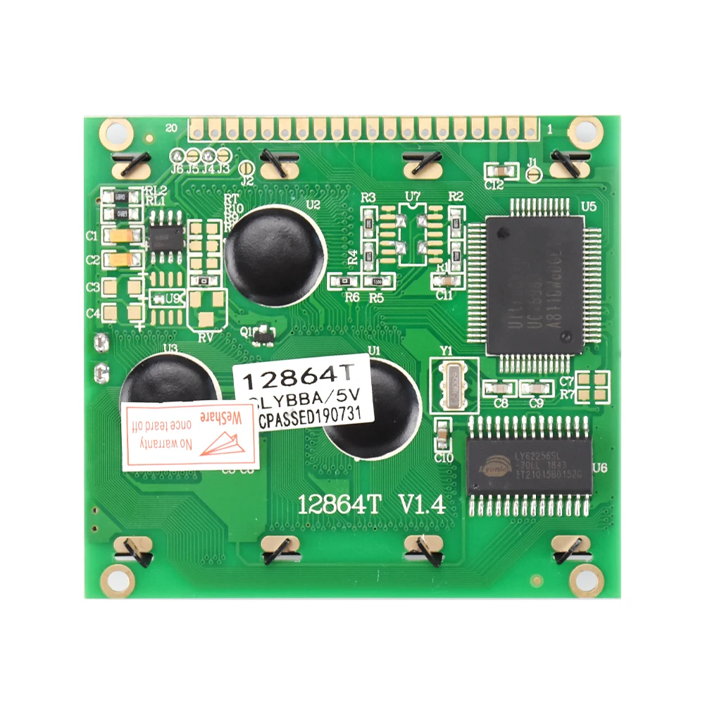 Новый 12864T матричный модуль экрана 128*64 12864LCD экран 5V T6963 управление 3 дюйма |
