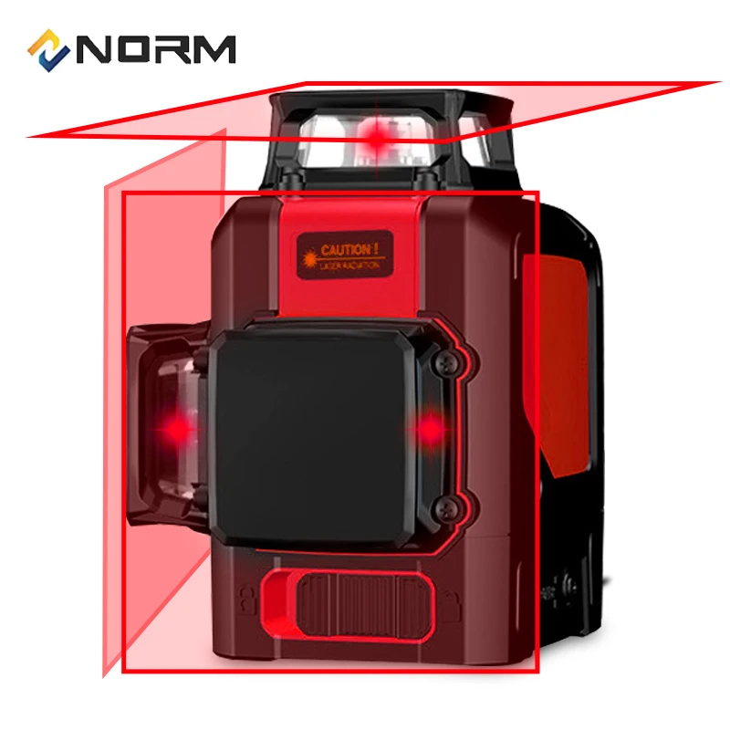 Лазерный уровень Norm самонивелирующийся нивелир с аккумулятором 12 линий|Лазерные