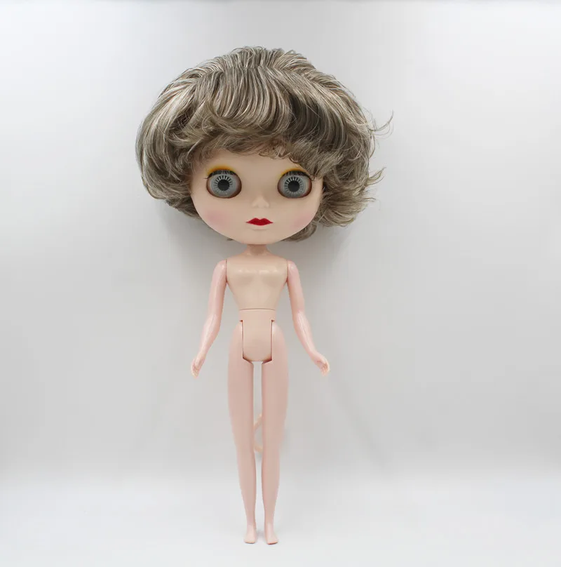 Free Shipping colorful RBL-913B DIY Blyth doll fashion hair 4 big eyes man body 1/6 BJD special price boy toy girl birthday gift | Игрушки и