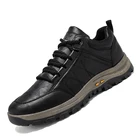 Кроссовки мужские из микрофибры, винтажные сникерсы на шнуровке, Нескользящие, повседневная обувь для активного отдыха и походов