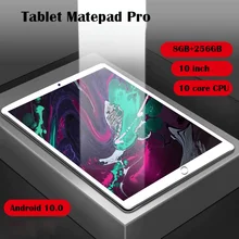 Tablet Matepad Pro 8GB RAM+256GB ROM Tablete PC 10 inch Tablets Android 4G Network Tablette 10 Core Global Version GPS Laptops