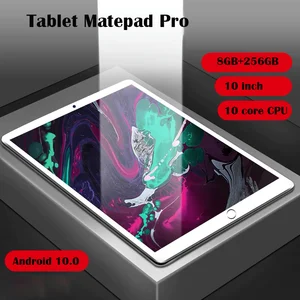 tablet matepad pro 8gb ram256gb rom tablete pc 10 inch tablets android 4g network tablette 10 core global version gps laptops free global shipping