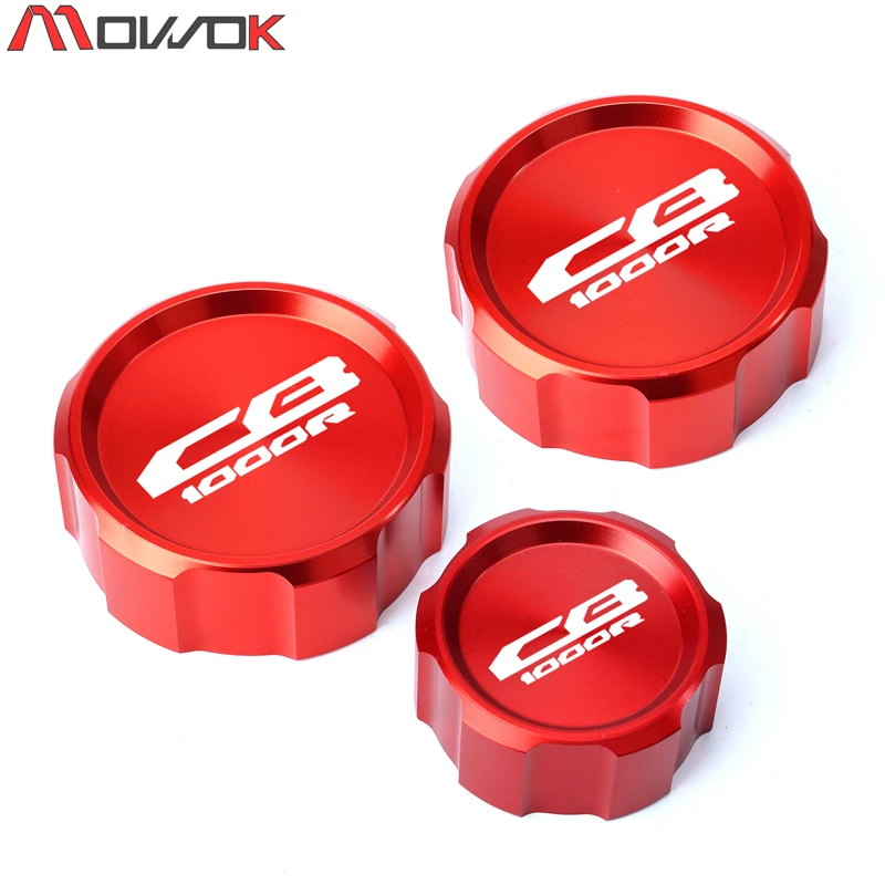 

For HONDA CB1000 R 2009-2016 2015 CB1000R Motorcycle Accessories Front Brake Clutch Rear Brakes Fluid Reservoir Cover Cap