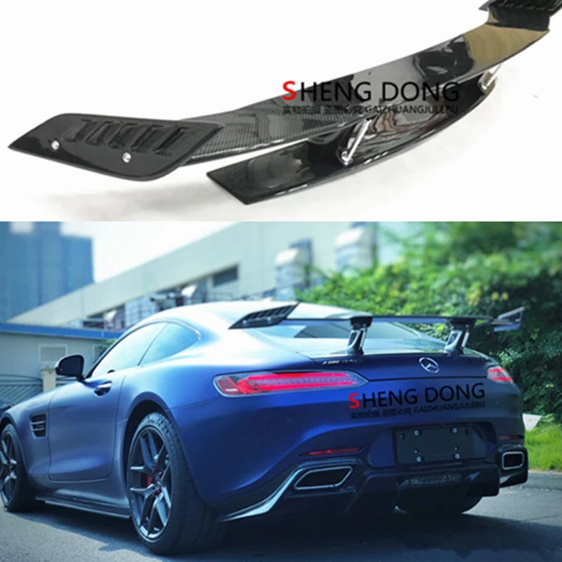 Высокое качество задний спойлер из углеродного волокна багажник крыло