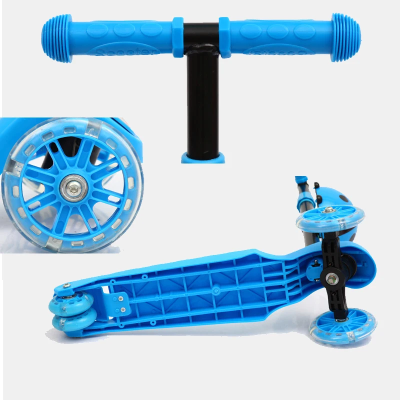 Детский трехколесный скутер 4 Большой 5 девочка 6 мальчик 7 Принцесса 8 ребенок 12