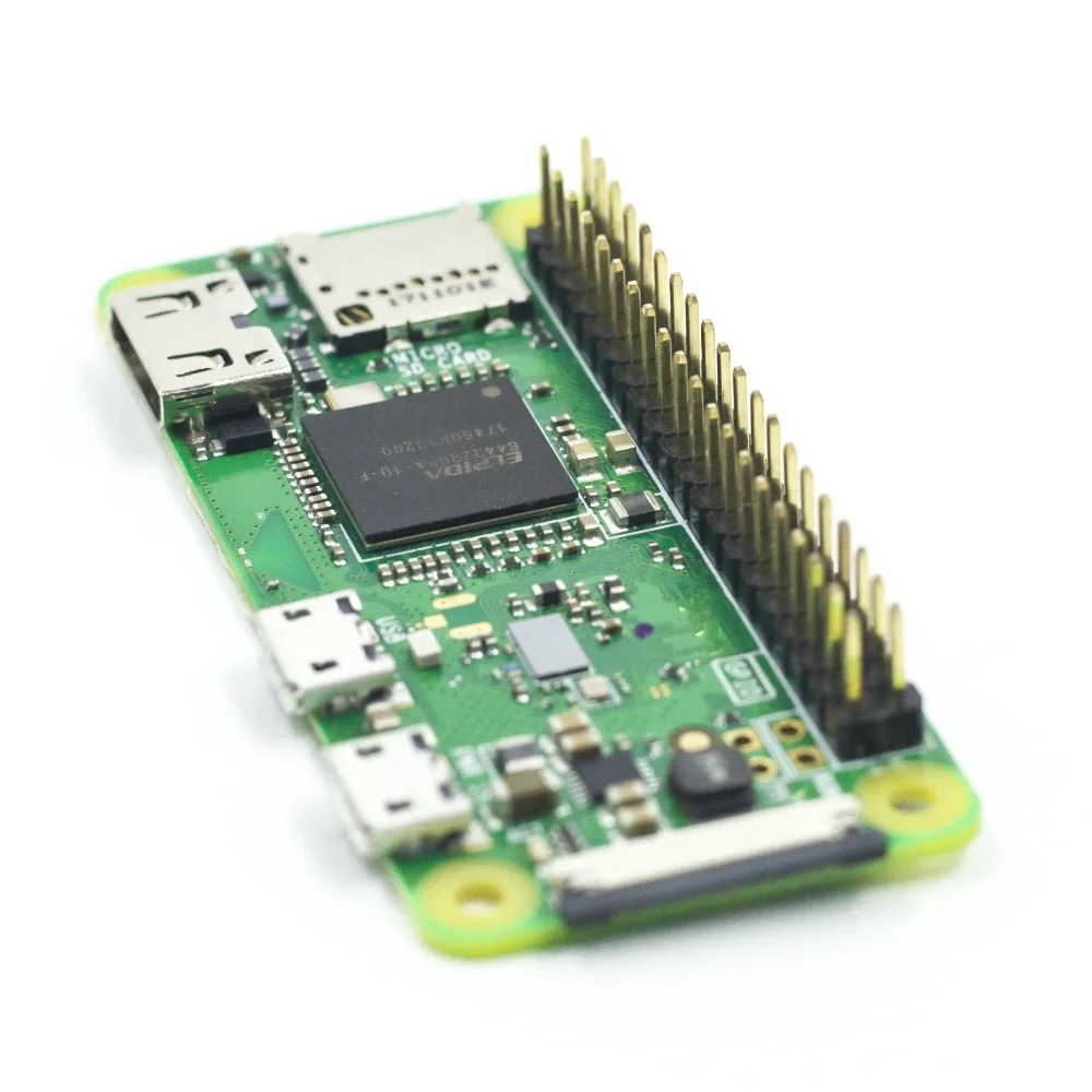 Raspberry Pi Zero WH плата 1 ГГц ЦП 512 МБ ОЗУ с WIFI и Bluetooth PI0 RPI 0 пайкой|Демонстрационные