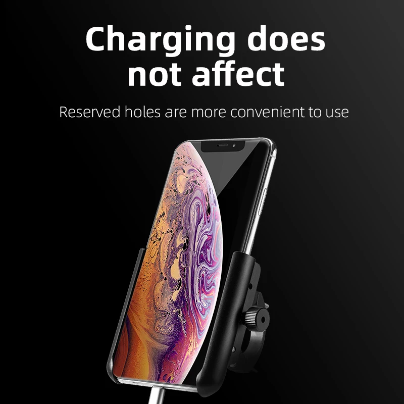 rockbros bike phone holder motorcycle electric bicycle phone holder 360 rotation car fixed navigation bracket bike accessories free global shipping