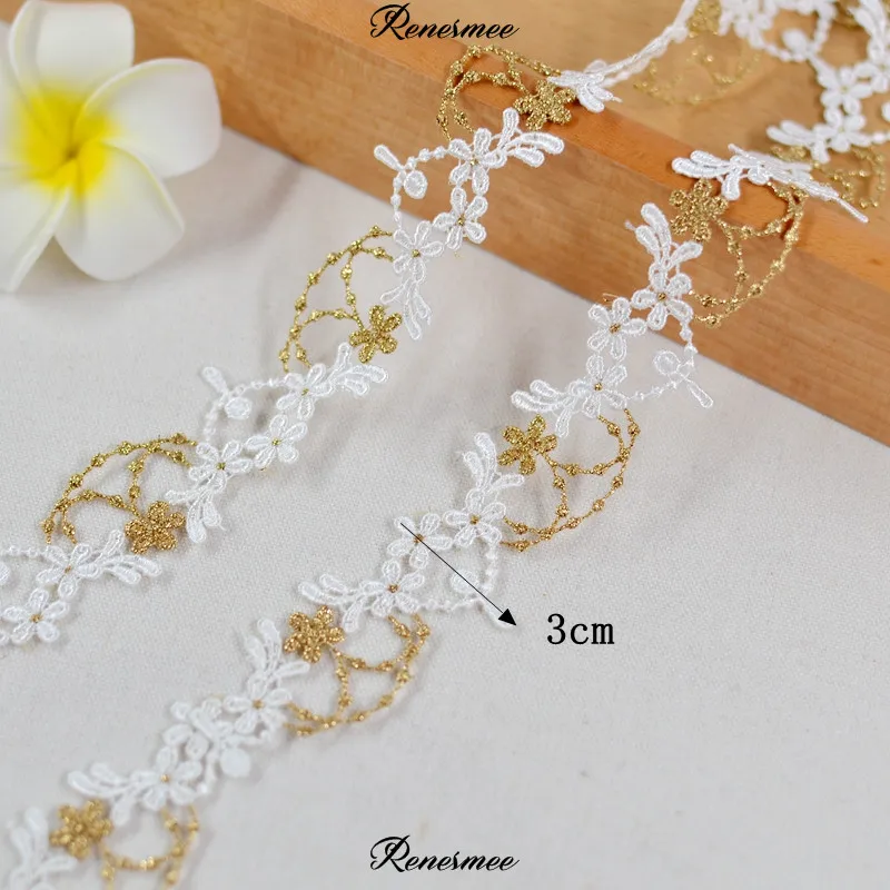 Кружевная лента цвета слоновой кости 2 9 см 10 ярдов | Дом и сад