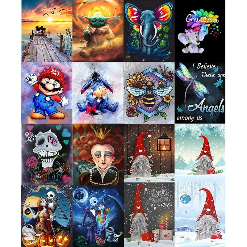 

Sunrise Landscape 5D DIY Diamond Painting Kit Embroidery Diamond Paste Cross Stitch Art Picture Rhinestones Home Decor Gift