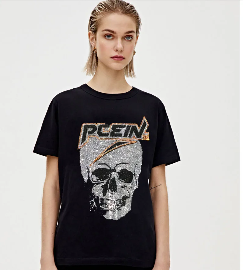 

Женская футболка с круглым вырезом и коротким рукавом, Повседневная футболка большого размера 2020