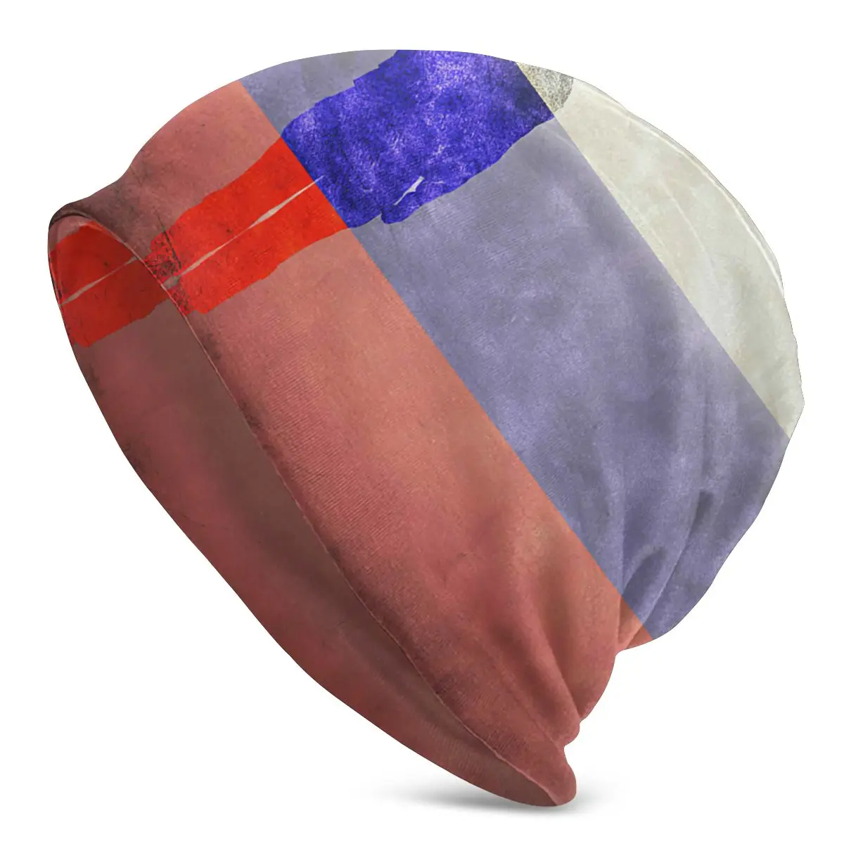 

Russian Grunge Flag With Soldier Silhouette . Beanies Pullover Cap Comfortable , Adult Men's Woman Knit Hat