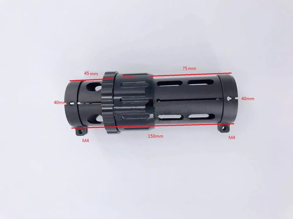 1PC Metal 40 To Folding Arm UAV Carbon Tube Clamp Connector for New 4/6/8 Axis Plant Agriculture Drone |