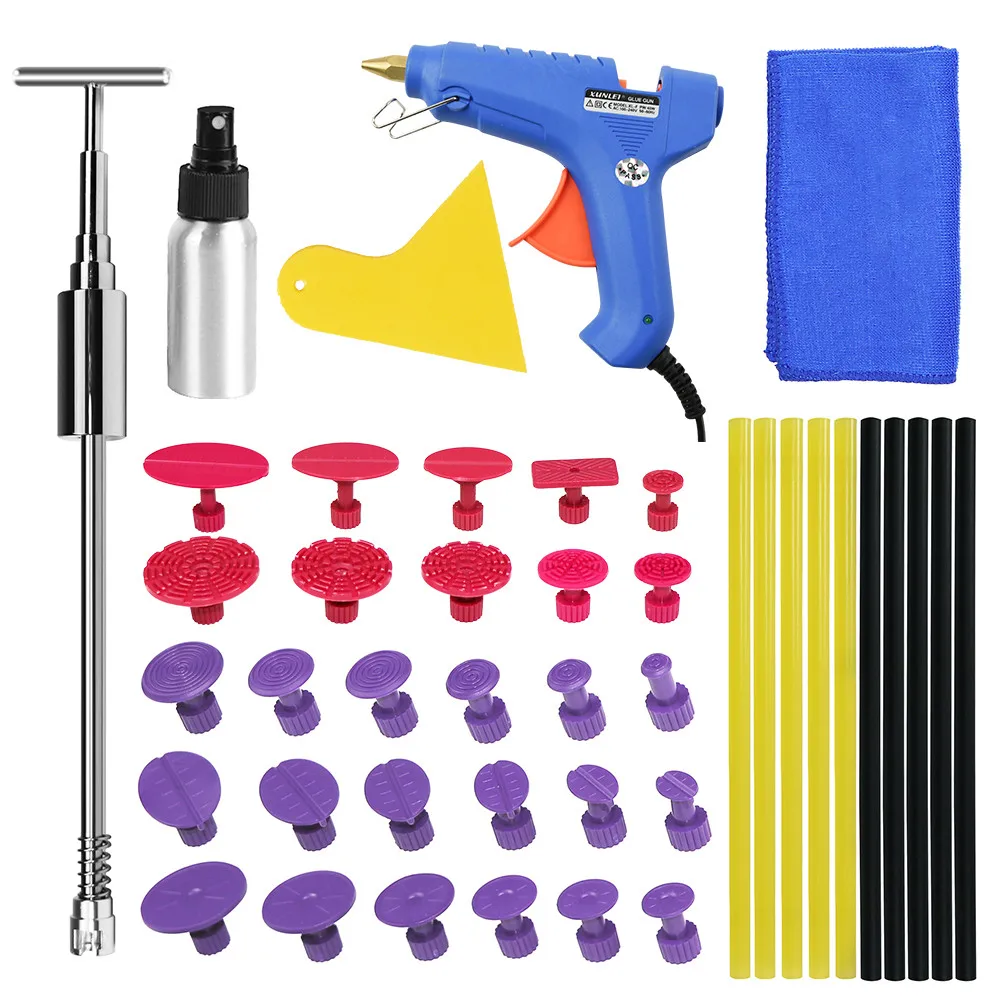 

Tools Kit Dent Removal Paintless Dent Repair Tools Car Dent Repair Dents reverse hammer for auto body hand tools set