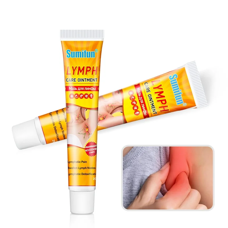 

Sumifun 2Pcs Lymphatic Detox Cream Drainage Mammary Accessory Lymph Ointment Lymph Node Anti-Swelling Body Relax Cream WA3669