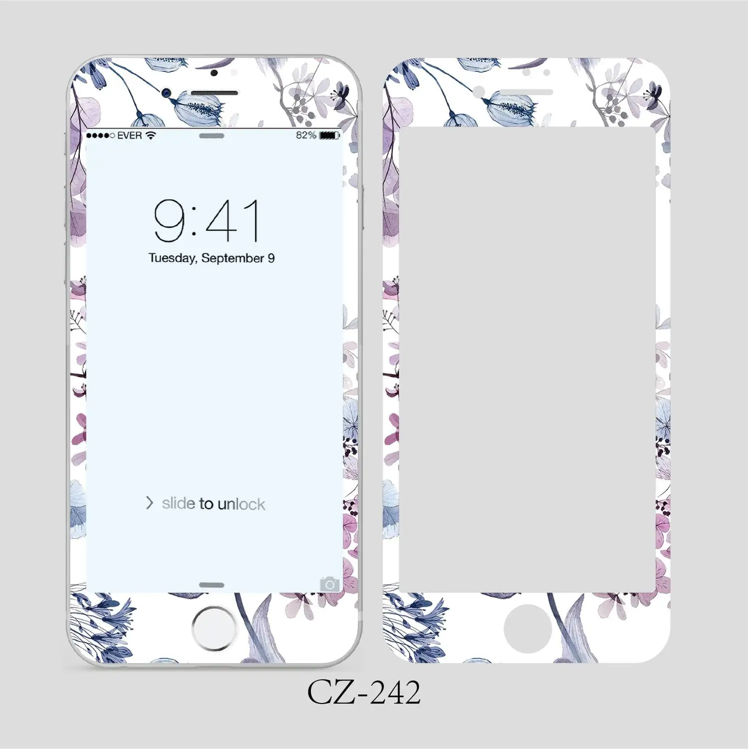 3D углеродное волокно Ретро Цветы Закаленное стекло пленка для телефона iphone 8 Plus 7 6
