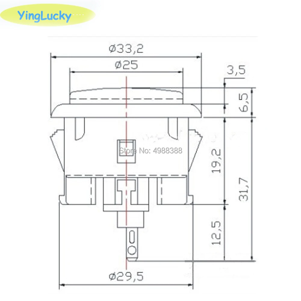 Новый DIY аркадный джойстик Набор 30 мм 24 аркадные кнопки usb Нулевая задержка